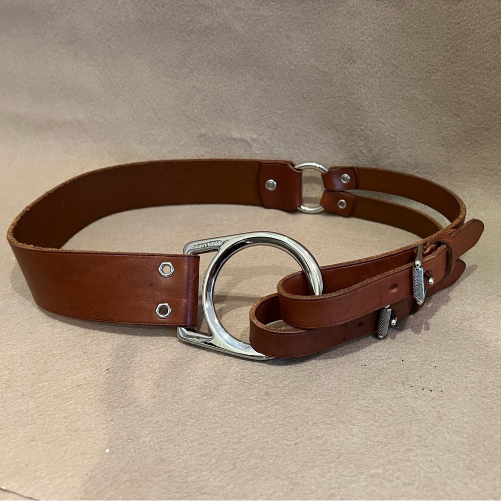 Ralph Lauren leather belt.